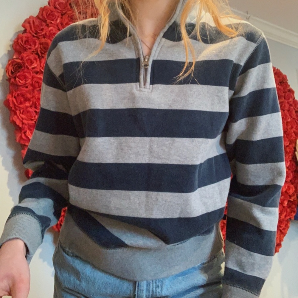 quarter zip sweater!!